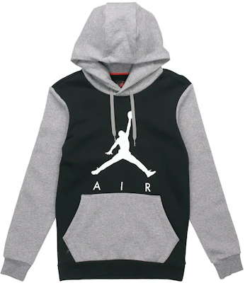 Jordan Jumpman Air GFX Big Logo Pullover Hoodie Grey/Black CK1349-010 Buy Jordan Jumpman Air GFX Big Logo Pullover Hoodie Grey/Black CK1349-010