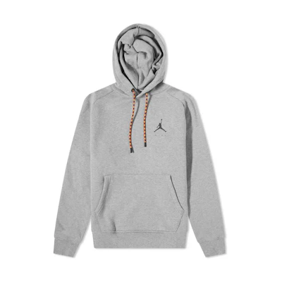 Jordan Jumpman Altitude Logo Print Hoodie Pullover - Grey DJ0210-091