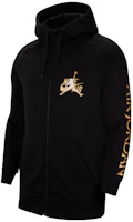 Jordan Jumpman Classic Logo Printed Hoodie Jacket Black Casual Wear CK2223-011 Jordan Jumpman Classic Logo Printed Hoodie Jacket Black Casual Wear CK2223-011