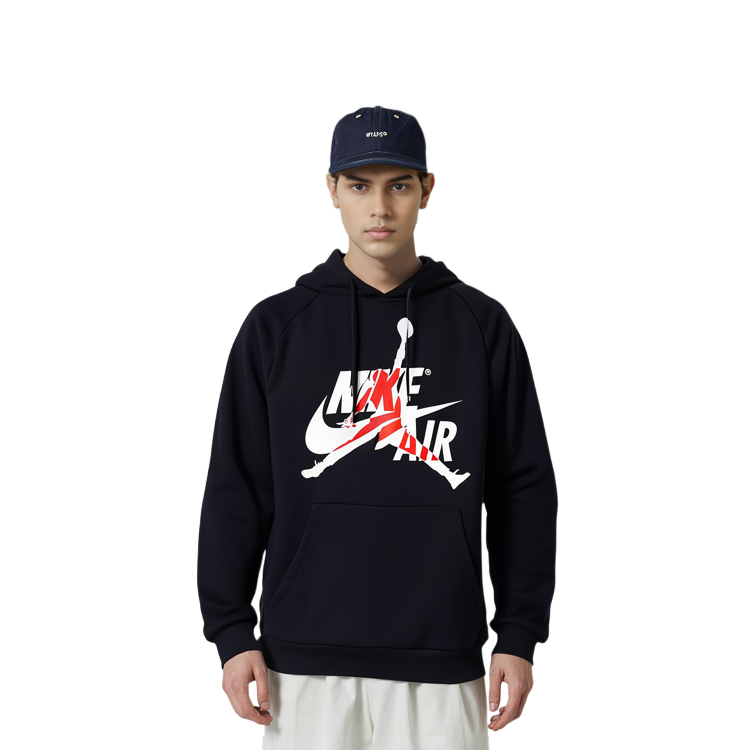 Jordan Jumpman Classics Black Fleece Pullover Hoodie BV6011-010 圖 6