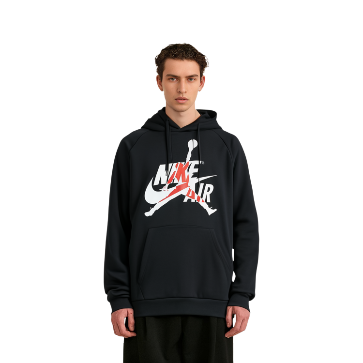 Jordan Jumpman Classics Black Fleece Pullover Hoodie BV6011-010 圖 9