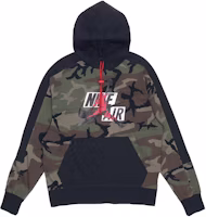 Jordan Jumpman Classics Camo Knit Pullover Sweatshirt Olive Green Retro Style CU2902-222