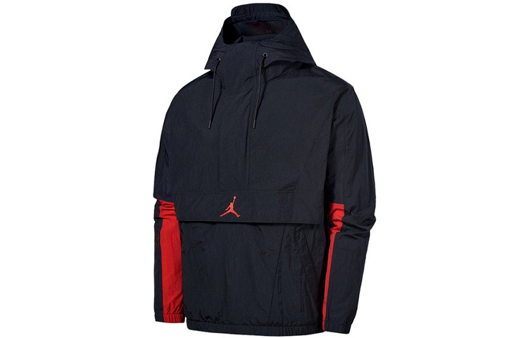 Jordan Jumpman Classics Logo Hoodie Jacket Black Casual Sportswear CV1865-010 圖 2