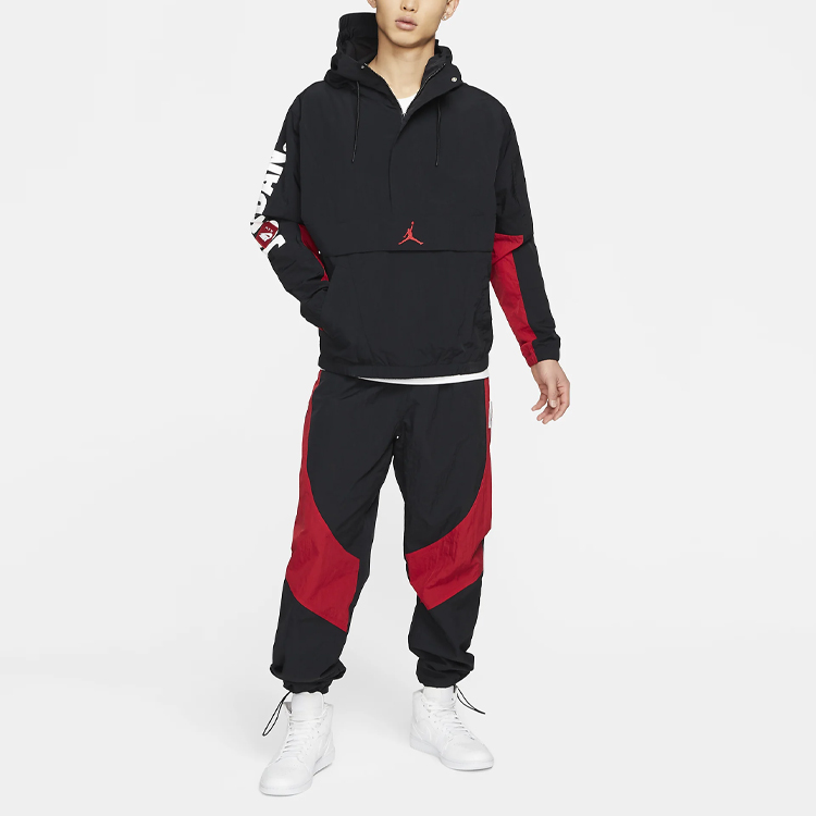 Jordan Jumpman Classics Logo Hoodie Jacket Black Casual Sportswear CV1865-010 圖 3