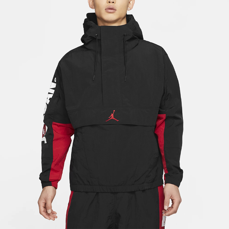 Jordan Jumpman Classics Logo Hoodie Jacket Black Casual Sportswear CV1865-010 圖 4