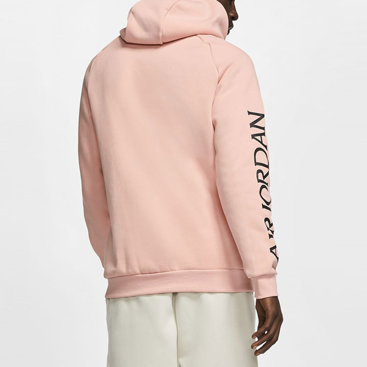 Purchase Jordan Jumpman Classics Pink Fleece Pullover Hoodie BV6011-648