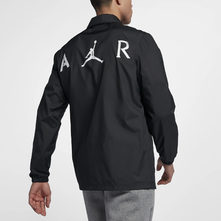 Purchase 喬丹Jumpman教練夾克黑色版 AJ6796-010