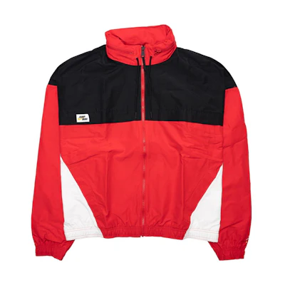 Jordan Jumpman Colorblock Hoodie Zip Jacket Red Mens Long Sleeve Fashion DA7172-687