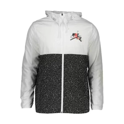 Jordan Jumpman Colorblock Logo Print Loose-Fit Jacket White () CT9368-100