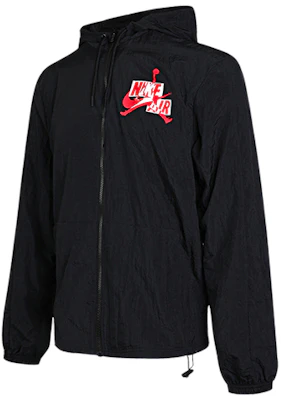 Jordan Jumpman Full-Zip Windbreaker Jaket Hitam CN3824-010 Shop Jordan Jumpman Full-Zip Windbreaker Jaket Hitam CN3824-010