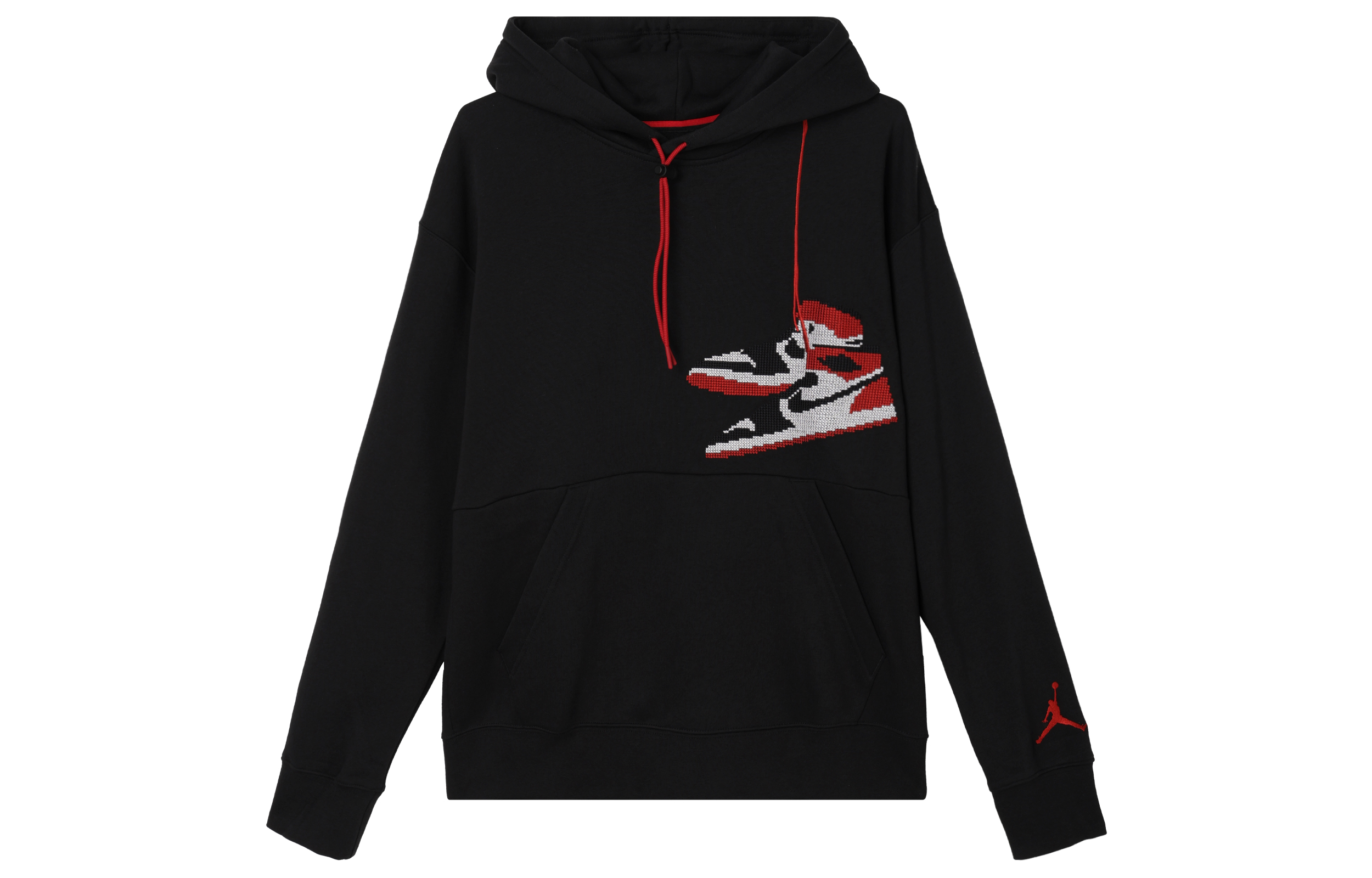 Jordan Jumpman Holiday Fleece Hoodie Pullover Black CT3458-010