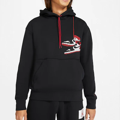 Jordan Jumpman Holiday Fleece Hoodie Pullover Black CT3458-010 Shop Jordan Jumpman Holiday Fleece Hoodie Pullover Black CT3458-010