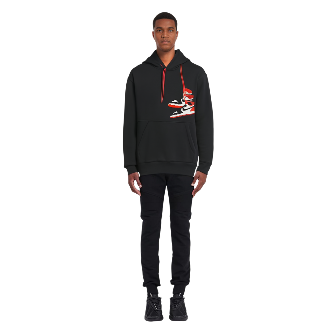 Details for Jordan Jumpman Holiday Fleece Hoodie Pullover Black CT3458-010