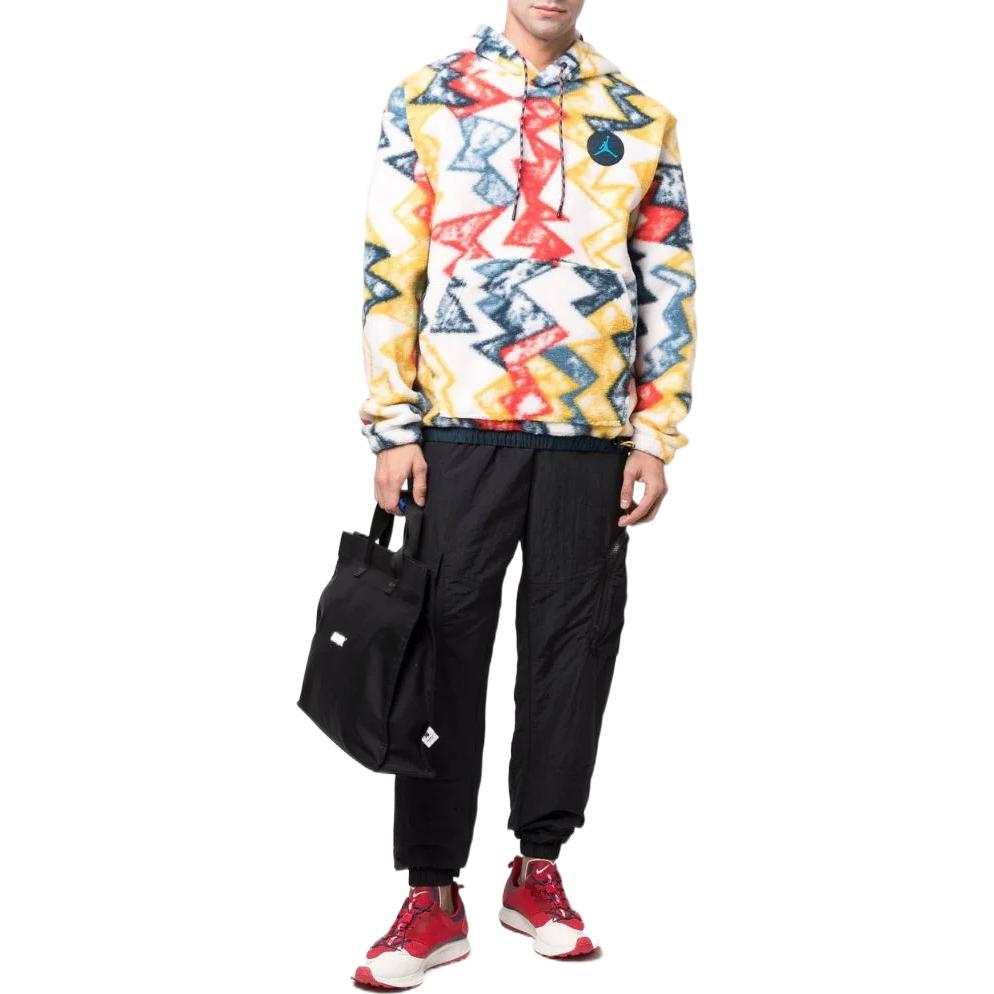 Jordan Jumpman Logo All-Over Zigzag Print Hoodie - Multiple Colors DH1110-133