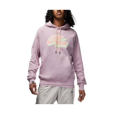 Jordan Jumpman Logo Print Hoodie Light Purple () DM1402-501