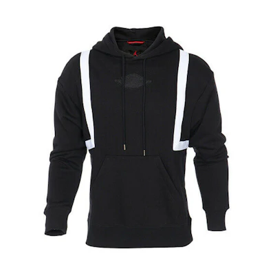 Jordan Jumpman Logo Pullover Hoodie Black Casual Wear AT9963-010