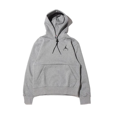 Jordan Jumpman Logo Pullover Hoodie Grey CK6685-091