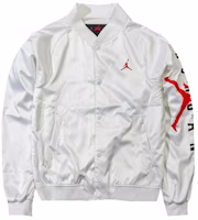 Jordan Jumpman Varsity Style Jacket White Fall 2023 AO0445-100 Jordan Jumpman Varsity Style Jacket White Fall 2023 AO0445-100