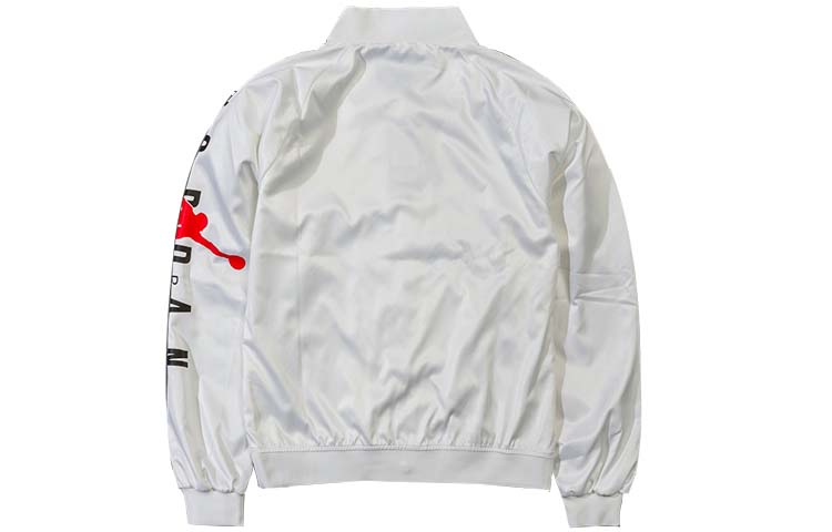Lookbook 乔丹Jumpman秋季白色Varsity风格夹克2023 AO0445-100