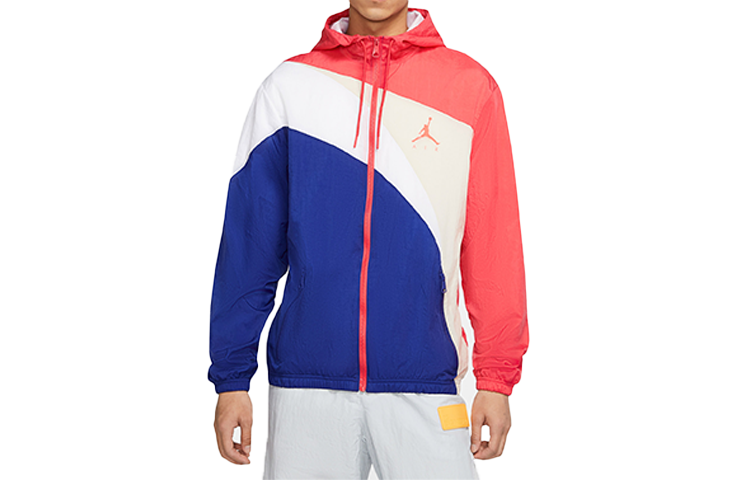 Jordan Jumpman Wave Logo Jacket Multi-Color Patchwork Men’s Style CK6867-631 圖 2