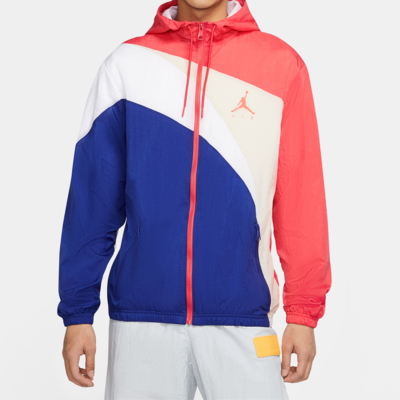 Jordan Jumpman Wave Logo Jacket Multi-Color Patchwork Men’s Style CK6867-631 圖 4