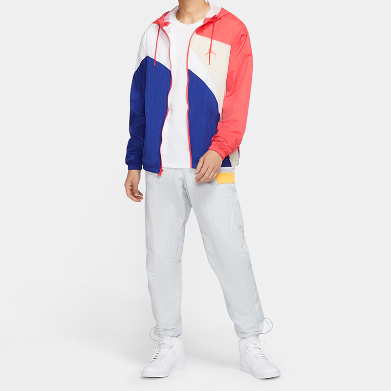 Jordan Jumpman Wave Logo Jacket Multi-Color Patchwork Men’s Style CK6867-631 圖 6