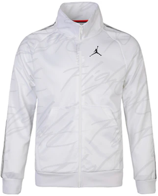 Jordan Jumpman White Printed Knit Utility Jacket Casual Wear AR4461-100 Order Jordan Jumpman White Printed Knit Utility Jacket Casual Wear AR4461-100