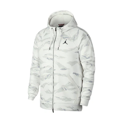Jordan Knitted Thick Hooded Sports Jacket White () AH6162-121