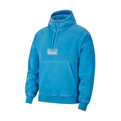 Jordan Laser Blue Half-Zip Pullover Hoodie Casual Woven Knit CK9037-446