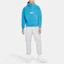 Sizing Jordan Laser Blue Half-Zip Pullover Hoodie Casual Woven Knit CK9037-446