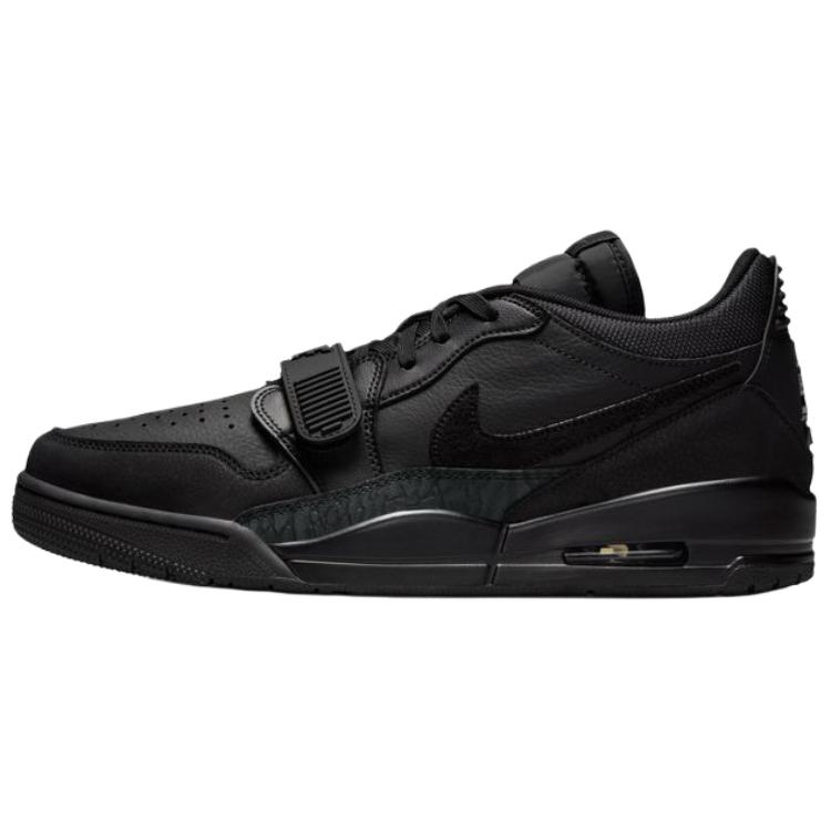 Jordan Legacy 312 Low "Black" Retro Basketball Shoes for Men - Black Colorway IQ9784-001