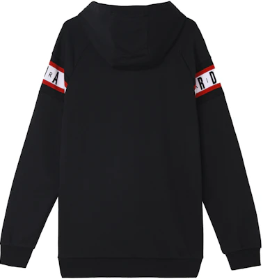 ジョーダン レターロゴ プリント フーディージャケット ブラック - 秋モデル CU2775-010 Lookbook ジョーダン レターロゴ プリント フーディージャケット ブラック - 秋モデル CU2775-010