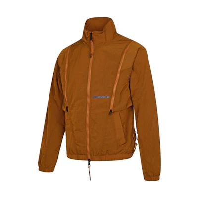 Jordan Lifestyle Detachable Sleeve Logo Track Jacket Orange DH3289-220