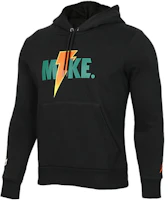 Jordan Lightning Logo Retro Sweatshirt Black AJ1174-010 Jordan Lightning Logo Retro Sweatshirt Black AJ1174-010