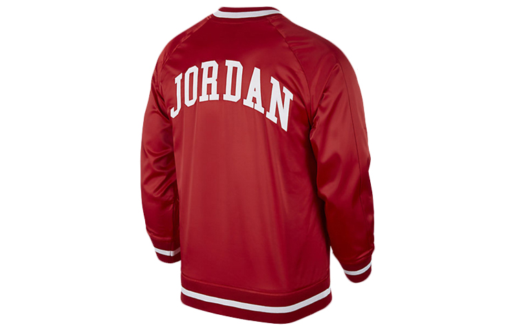 Lookbook ジョーダン 軽量メッシュベースボールジャケット レイアレン #34 レッド バックトゥスクールエディション AR1170-688