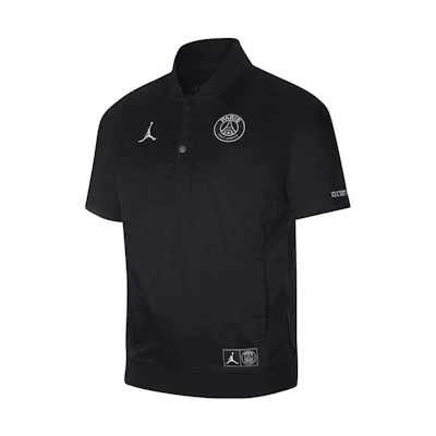 Jordan Logo Breathable Short-Sleeve Jacket Black BQ8355-010
