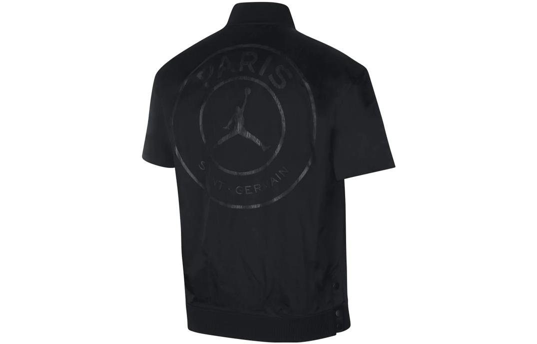 Jordan Logo Breathable Short-Sleeve Jacket Black BQ8355-010 圖 3
