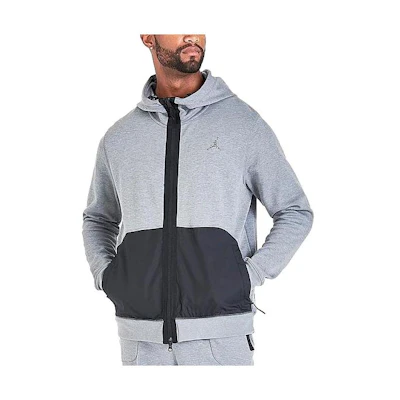Jordan Logo Colorblock Hoodie Grey DJ0875-091