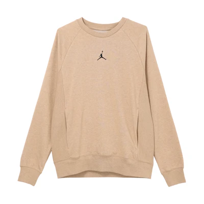 Jordan Logo Crewneck Pullover Casual Sweatshirt Khaki DV1287-201