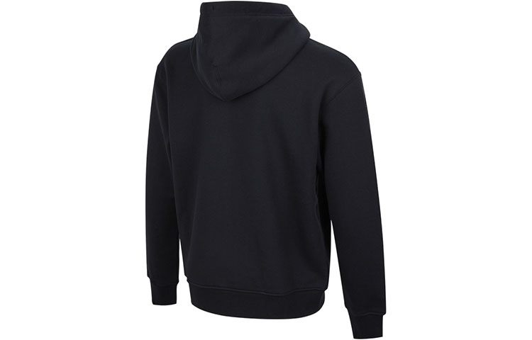 Lookbook 乔丹刺绣标志冬季黑色羊毛连帽夹克 DA9811-010