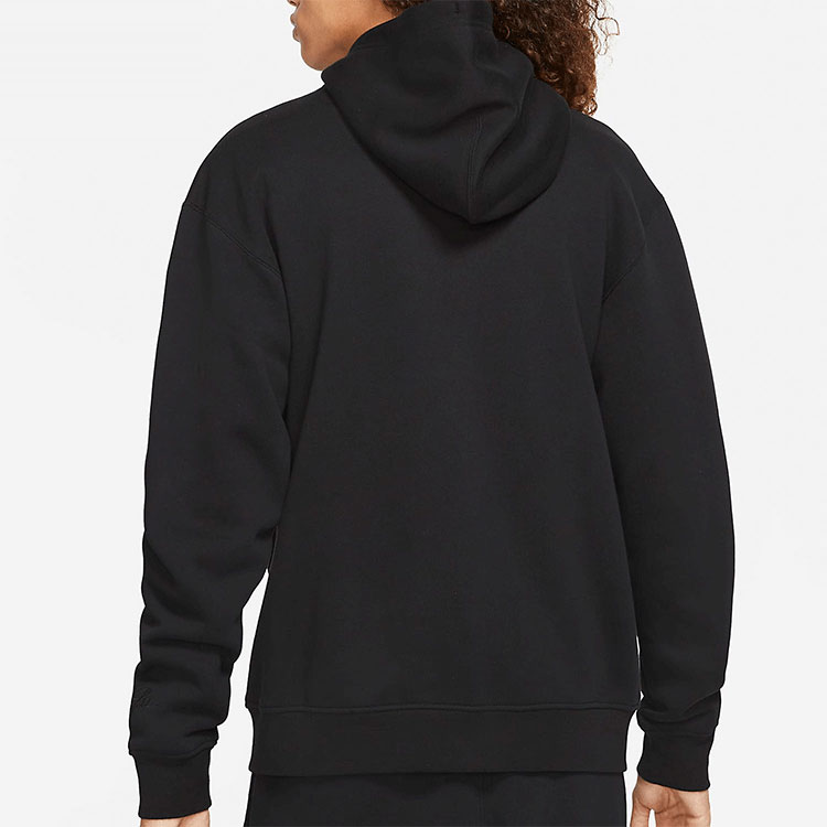 Purchase 乔丹刺绣标志冬季黑色羊毛连帽夹克 DA9811-010