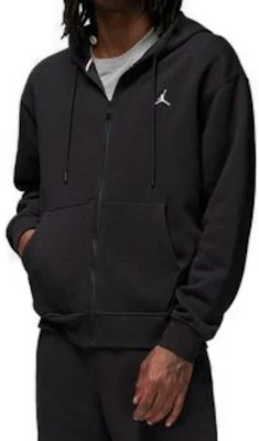 乔丹刺绣标志冬季黑色羊毛连帽夹克 DA9811-010 Details for 乔丹刺绣标志冬季黑色羊毛连帽夹克 DA9811-010