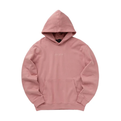 Jordan Logo Embroidered Oversized Vintage Hoodie Iron Rust Pink FJ1966-685
