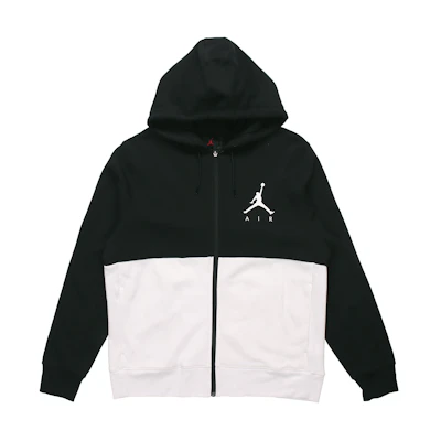 Jordan Logo Fleece Hoodie Jacket Men’s Black CK1353-011
