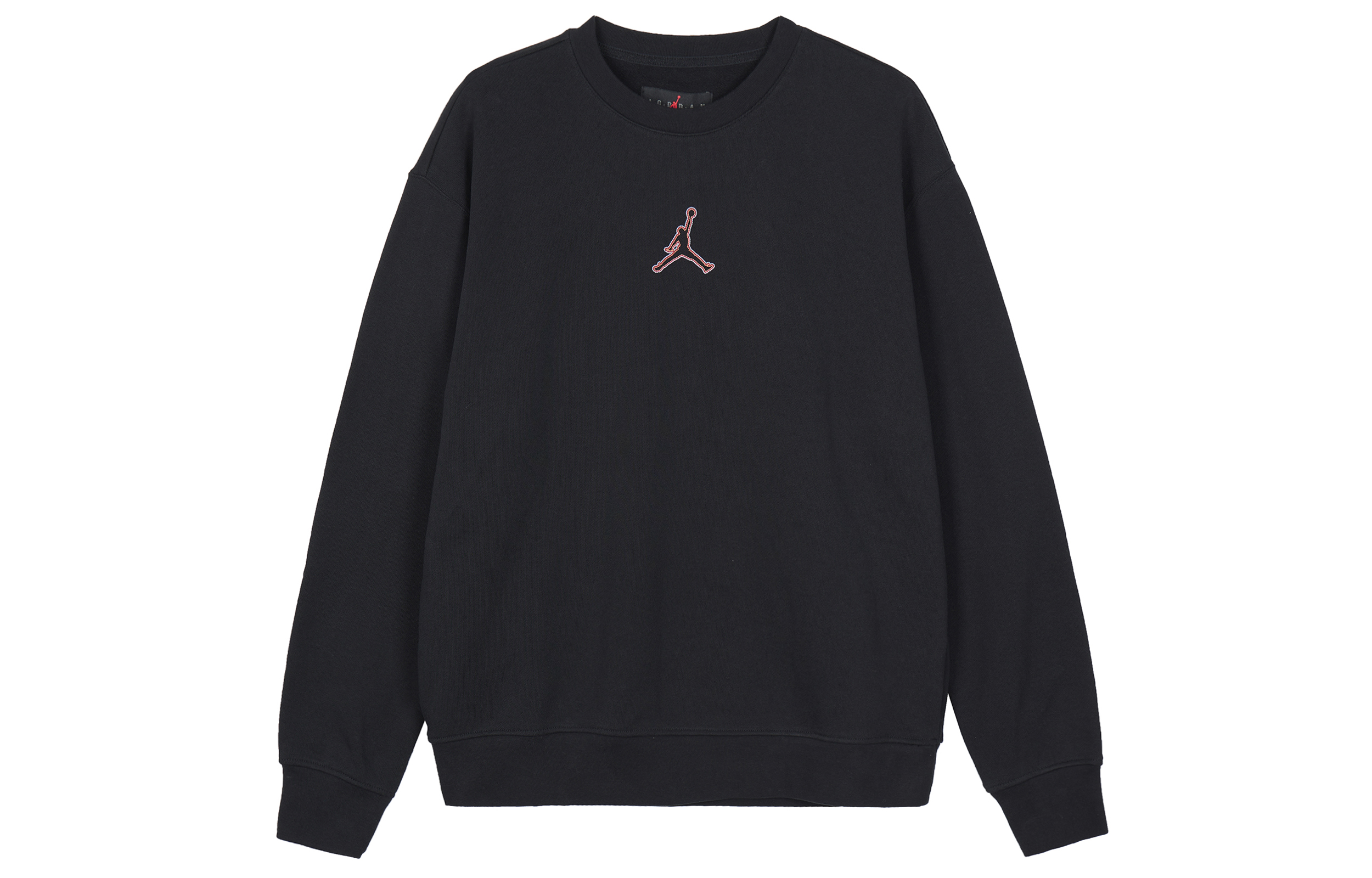 Jordan Logo Graphic Crewneck Pullover Sweatshirt Black () FV4018-010