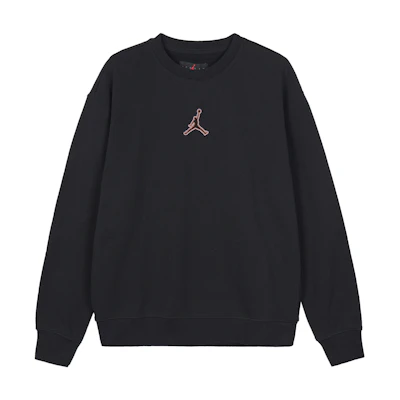 Jordan Logo Graphic Crewneck Pullover Sweatshirt Black () FV4018-010