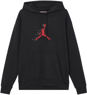 Jordan Logo Graphic Hoodie Retro Style Black FD7466-010 Buy Jordan Logo Graphic Hoodie Retro Style Black FD7466-010
