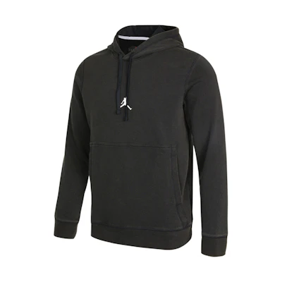 Jordan Logo Graphic Pullover Hoodie Retro Sportswear - Black DA9861-010