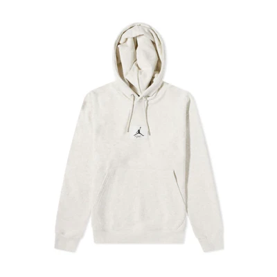 Jordan Logo Graphic Pullover Hoodie White Hoodie DA9816-141