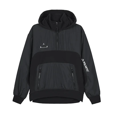 Jordan Logo Half-Zip Hoodie Black DV1592-010